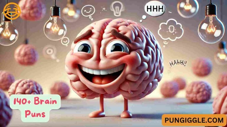 140+ Hilarious Brain Puns to Make Your Mind Explode