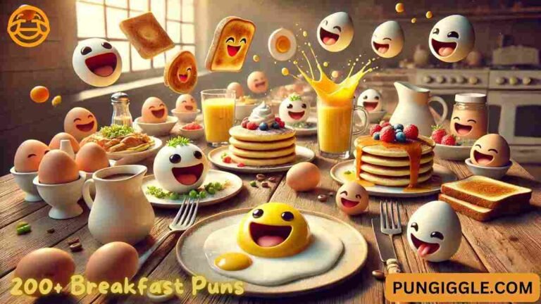 200+ Breakfast Puns to Start Your Day with a Smile