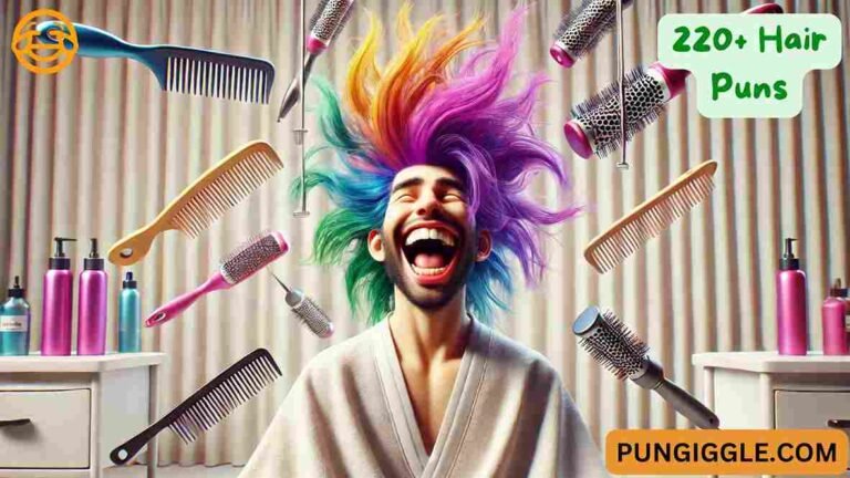 220+ Hilarious Hair Puns to Brighten Your Day