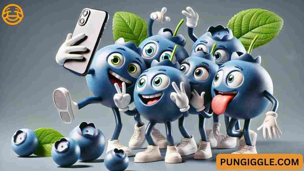 Blueberry Puns for Social Media Posts