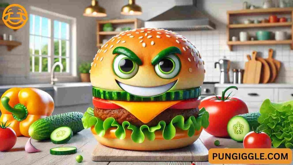 Burger Puns for the Veggie Lovers