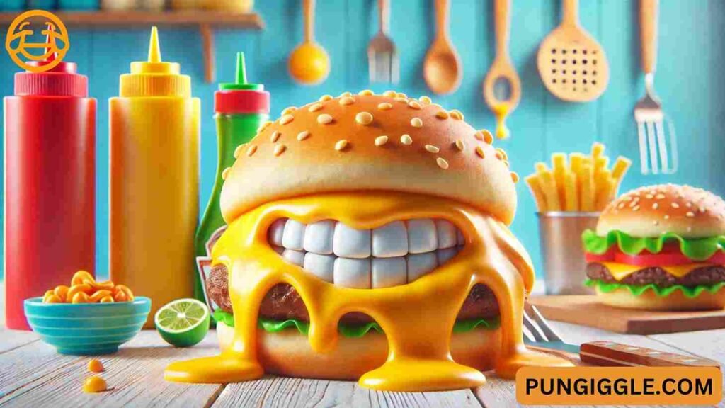 Cheesy Burger Puns for Extra Fun