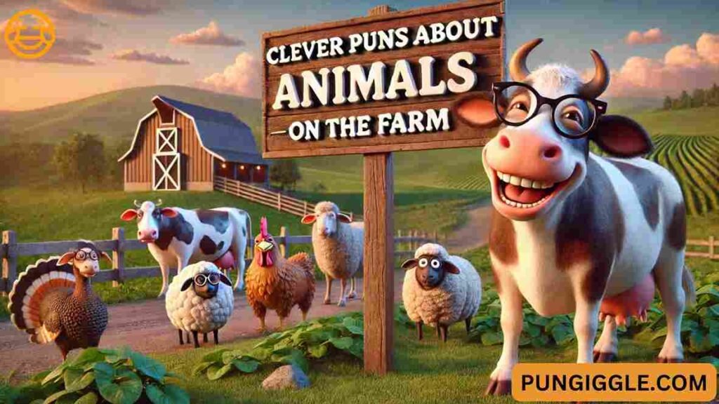Clever Puns About Animals on the Farm