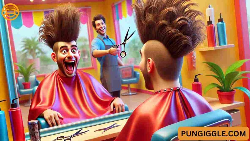 Funny Haircuts and Hairstyles Puns