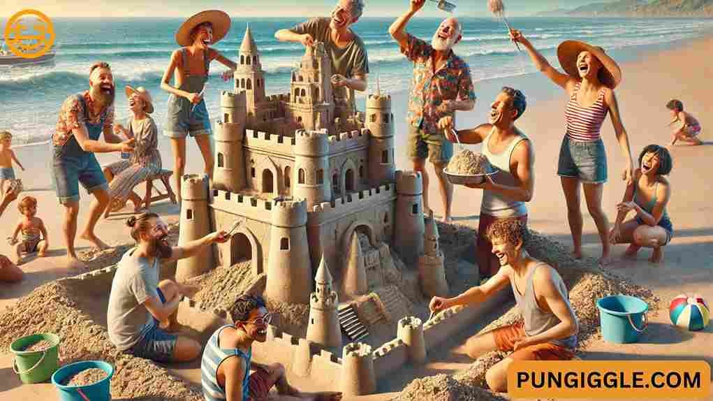 Puns About Sandcastles and Beach Building