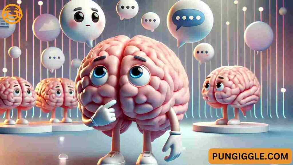 Using Brain Puns in Conversations