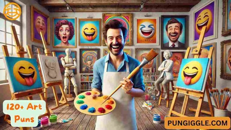 120+ Art Puns to Paint Your Day with Laughter