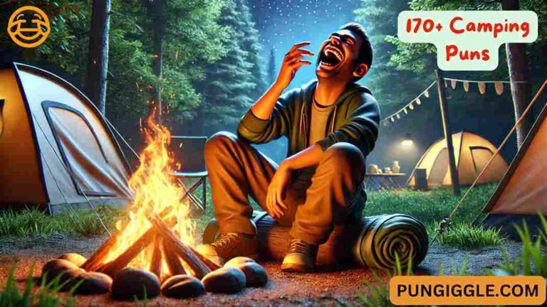 170+ Hilarious Camping Puns to Light Up Your Trip