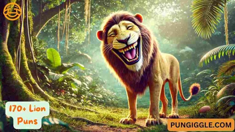 170+ Roaring Lion Puns That Will Leave You Laughing Out Loud