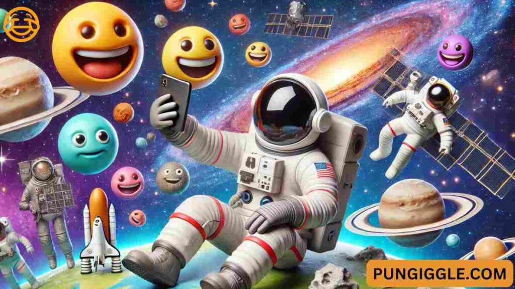 Funny Space Puns for Social Media Posts