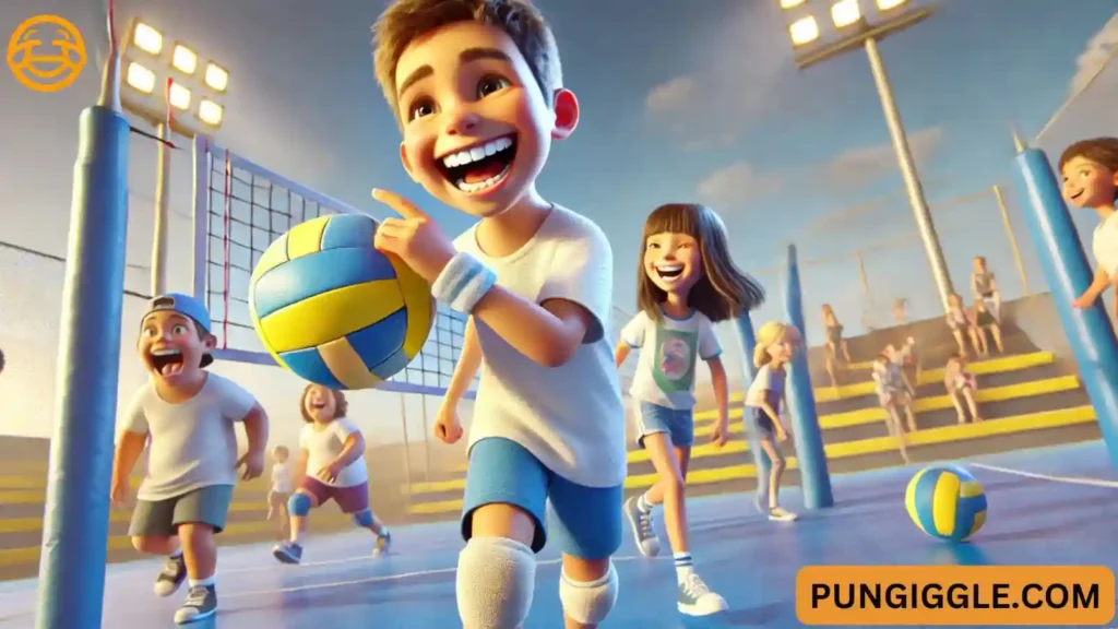 Volleyball Puns for Kids