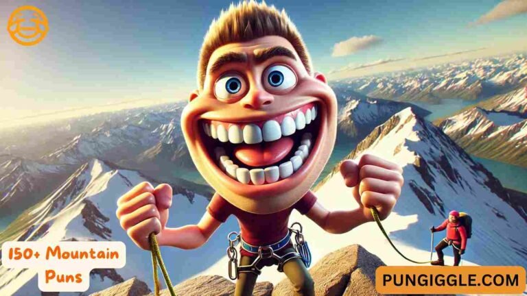 150+ Hilarious Mountain Puns to Peak Your Laughter