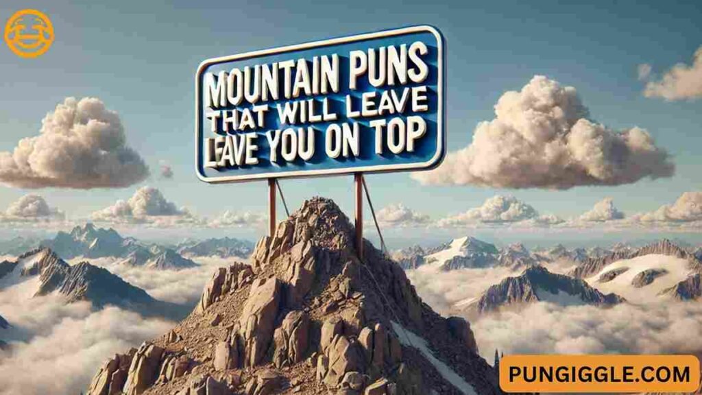Mountain Puns That Will Leave You on Top